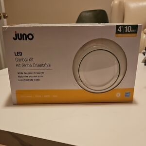 Juno LED Gimbal Recessed Downlight - White New In Box!! Have 2!!